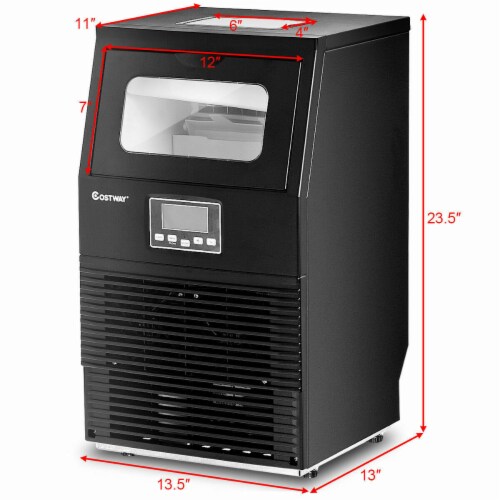 Costway Portable Heavy Duty BuiltIn Commercial Ice Cube Maker Machine
