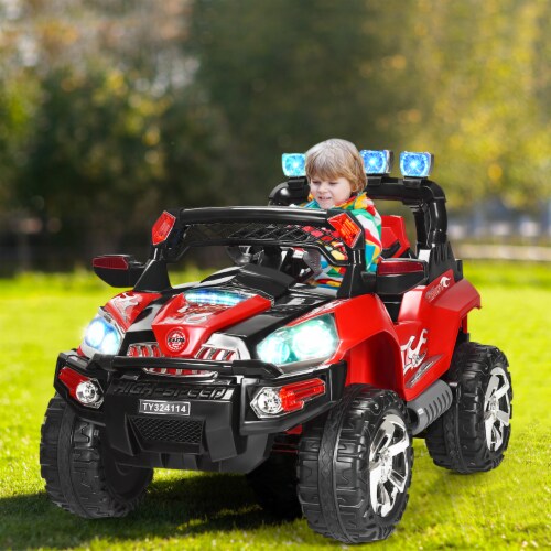 12V Kids Ride On Truck Car SUV MP3 RC Remote Control with LED Lights Music, 1 unit Kroger