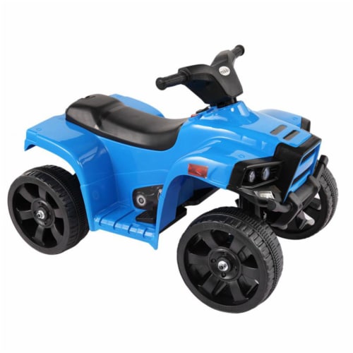 TOBBI 6V Kids Electric Battery Powered Ride On 4 Wheel ATV Quad