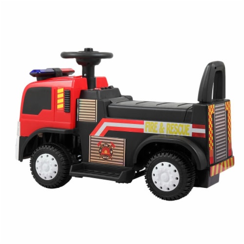 Electric fire truck ride on hot sale