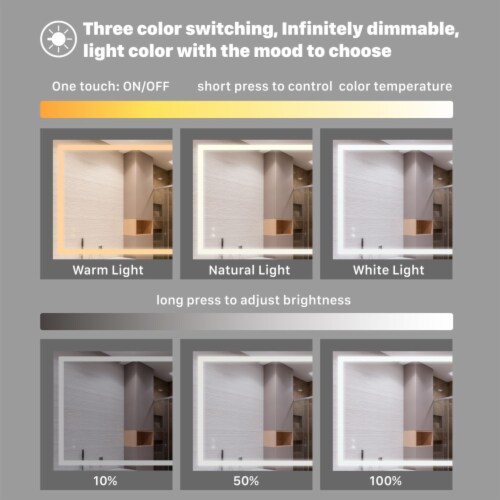 Venetio cheap led mirror