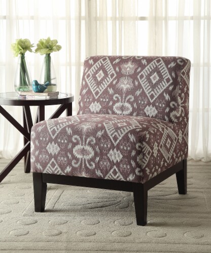 Pattern Fabric Accent Chair Multicolor 1 Unit Kroger