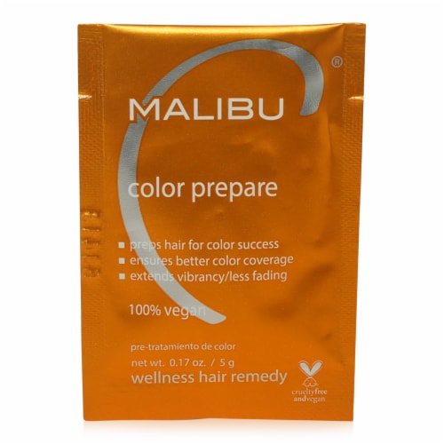 Malibu C Color Prepare 1 Step to Perfect Color 12 Pack Perspective: back