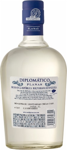 Diplomatico Planas White Rum Perspective: back