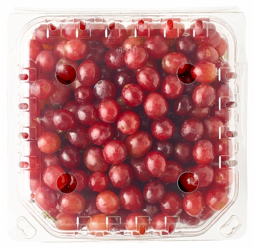 Red Seedless Grapes Perspective: back