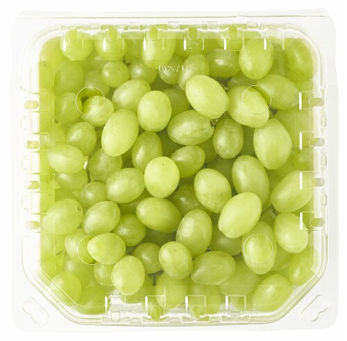 Green Seedless Grapes Perspective: back