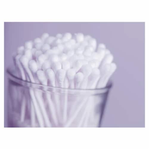 2200 Ct Cotton Swabs Double Tipped Applicator Q Tip Clean Ear Wax Makeup Remover Perspective: back