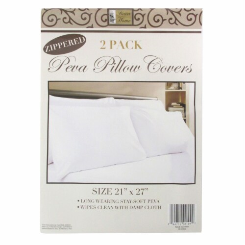48 White Hotel Pillow Plastic Cover Case Waterproof Zipper