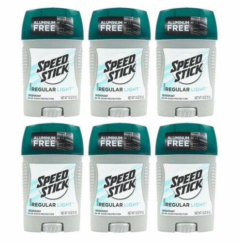 6 Speed Stick Men Deodorant Power Fresh Aluminum Free Sports 24 Hour Protection Perspective: back
