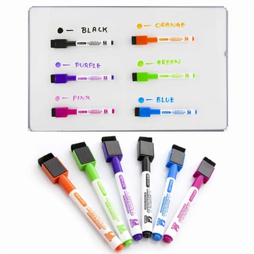 GoSports Coaches Board Dry-Eraser Markers - 6-Pack –