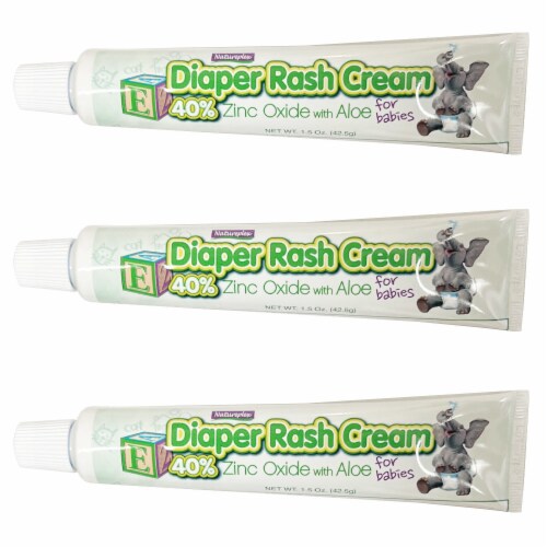 3 Pack Diaper Rash Cream Relieves Chafing Prevents Soothes Treats Diaper Rash Perspective: back