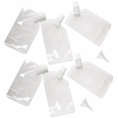 24 Pc Cruise Ship Flask Kit 4 Oz Rum Runners Alcohol Liquor Booze Bags  Plastic, 1 - Kroger