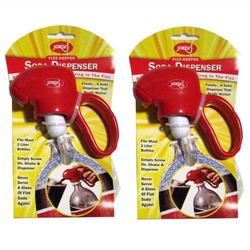 2 Pack Soda Dispenser Fizz Saver Cap 2 Liter Bubble Keeper Fountain Machine  Coke, 1 - Fry's Food Stores