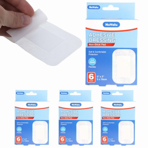 24 Ct Adhesive Wound Dressing Bandages Wound Patch Flexible 2 X3 Pads First  Aid, 1 - Fry's Food Stores