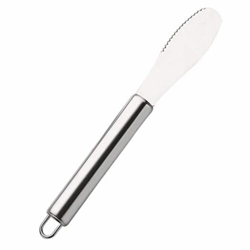 1 Sandwich Spreader Butter Spread Jam Knife Cut Kitchen Cutlery Stainless Steel Perspective: back