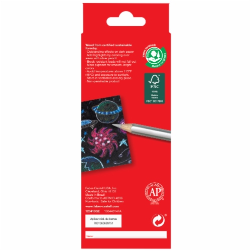 Faber-Castell Metallic Colored EcoPencils Perspective: back