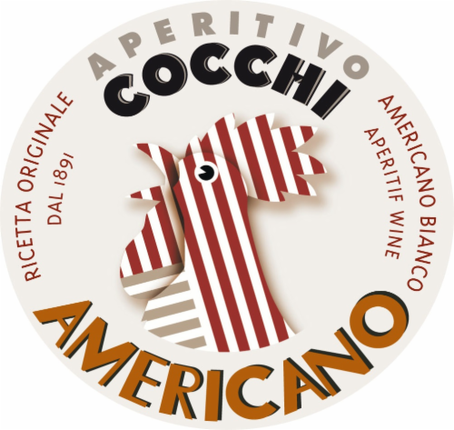 Cocchi Aperitif Americano Italian White Wine Perspective: back