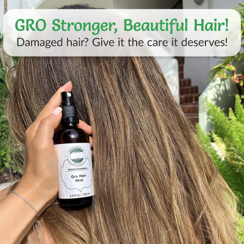 GRO Hair Mist | Hair Growth Oil with Rosemary, Clary Sage, & Cypress ...