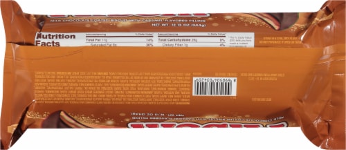 Ulker Albeni Chocolate Coated Caramel Biscuits Perspective: back