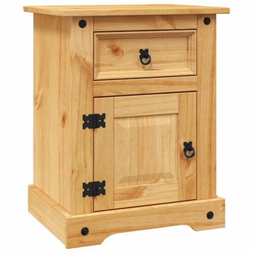 Mexican pine bedside cabinet discount