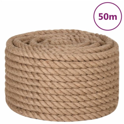 vidaXL Rope 100% Jute 0.8 1968.5 Perspective: back