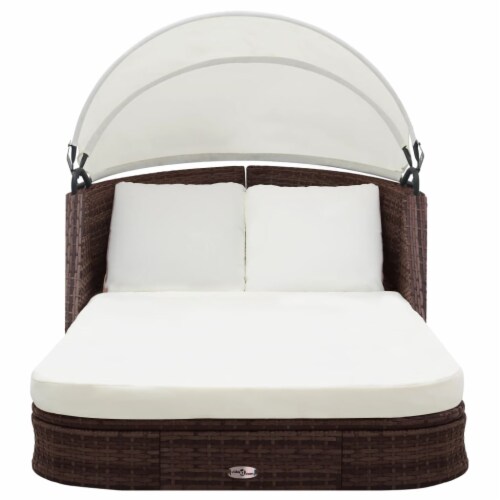 Poly rattan sun lounger deals
