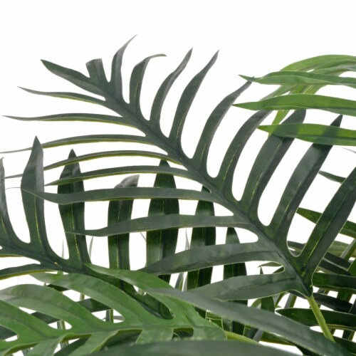 vidaXL Artificial Plant Palm with Pot Green 65 Perspective: back