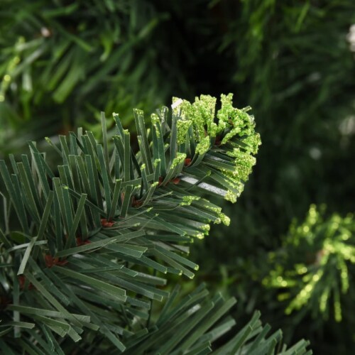 vidaXL Artificial Christmas Tree with Pine Cones Green 5 ft Perspective: back