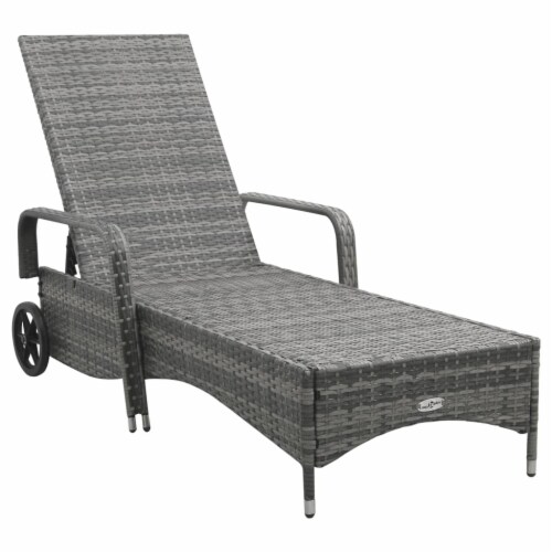 Poly rattan sun lounger deals