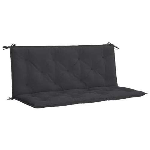 Vidaxl Cushion For Swing Chair Black 47.2  Fabric Perspective: back