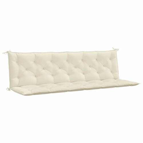 Vidaxl Cushion For Swing Chair Cream White 78.7  Fabric Perspective: back