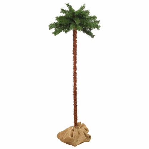 vidaXL Artificial Palm Tree with LEDs 70.9 Perspective: back