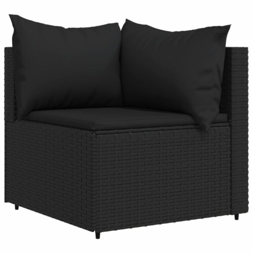 Vidaxl rattan corner sofa new arrivals
