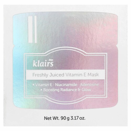 DearKlairs, Freshly Juiced Vitamin E Mask Perspective: back