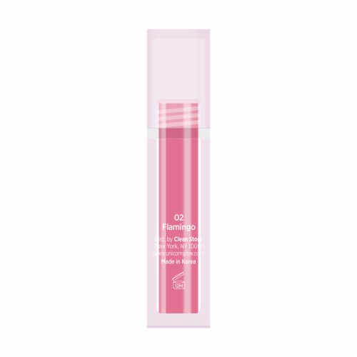 Unicorn Glow Sugar-Glazed Lip Tint - 02 Flamingo Perspective: back