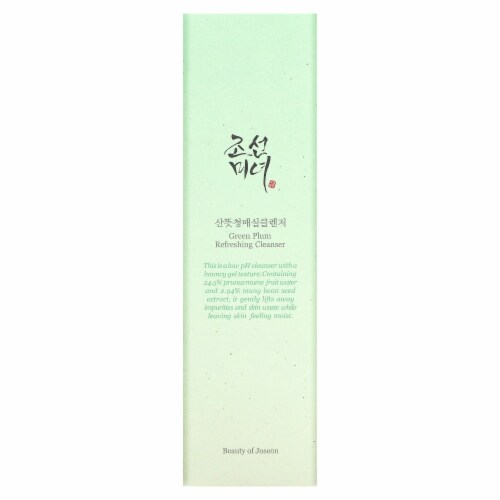 [Beauty of Joseon] Green Plum Refreshing Cleanser (100ml, 3.38 fl.oz.) Perspective: back