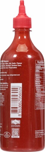 Flying Goose® Original Sriracha Sauce Perspective: back