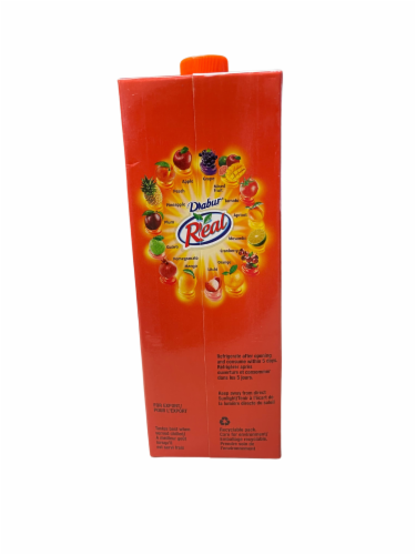 Dabur® Real Litchi Fruit Juice Nectar Perspective: back