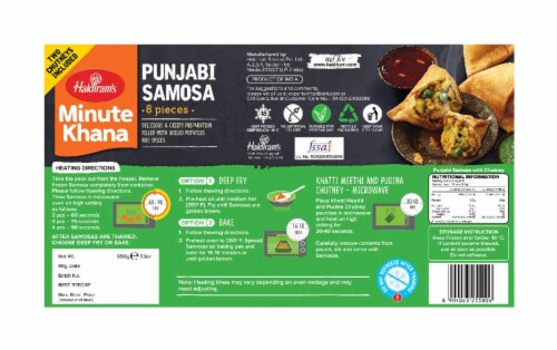 Haldiram's Punjabi Samosas Perspective: back