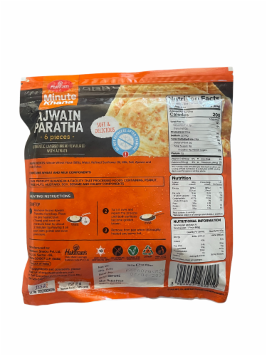 Haldiram's Ajwain Paratha Perspective: back