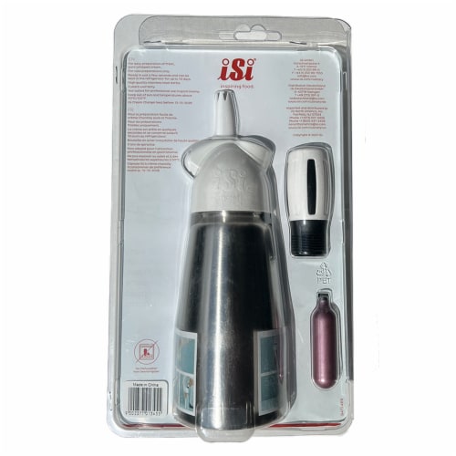 iSi® Easy Whip Mini PLUS Half Pint White Perspective: back