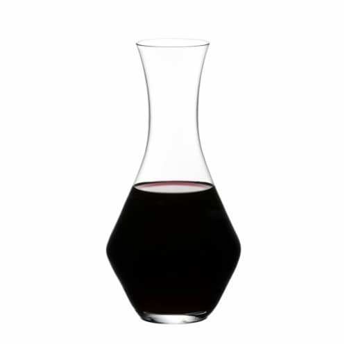 Riedel® Classic Crystal Glass Merlot Decanter Perspective: back