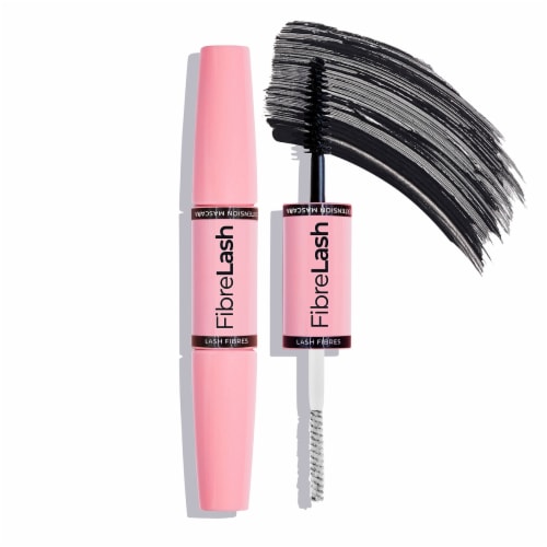 MCoBeauty Double Ended Fibrelash Mascara Clump-Free Long-Wearing Formula - Black Perspective: back