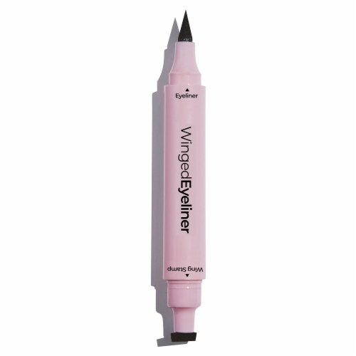 MCoBeauty Winged Eyeliner Stamp & Liquid Liner Duo Smudge + Water-Resistant - Black Perspective: back