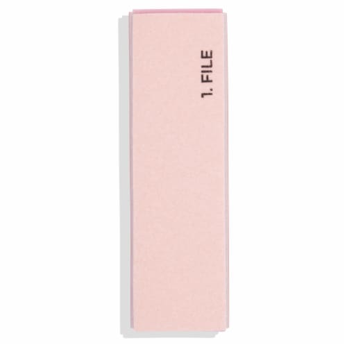 MCoBeauty 4-Way Buffing Cube to File Buff + Smooth Nails Perspective: back
