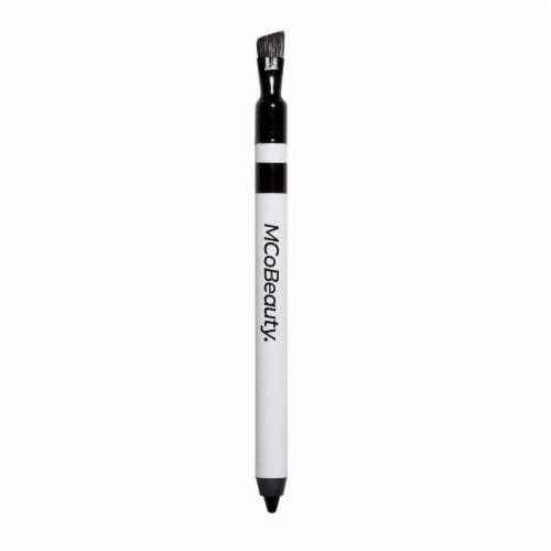 MCoBeauty Pro Eyeliner with Dual Ended Brush + Highly Pigmented - Black Perspective: back