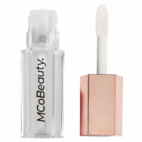 MCoBeauty Pout Lip Gloss Lip Plumping + Ultra Shine - Clear Perspective: back