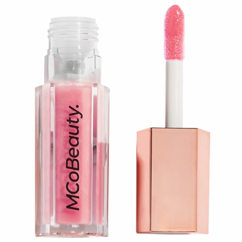 MCoBeauty Pout Lip Gloss Lip Plumping + Ultra Shine - Fairy Floss Perspective: back