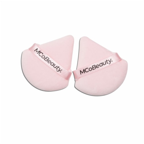 MCoBeauty Makeup Setting Puffs to Bake + Blend for Airbrushed Finished – 2-Pack Perspective: back