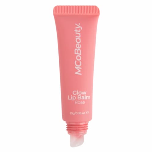 MCoBeauty Glow Lip Balm with Long-wear Hydration - Rose Perspective: back